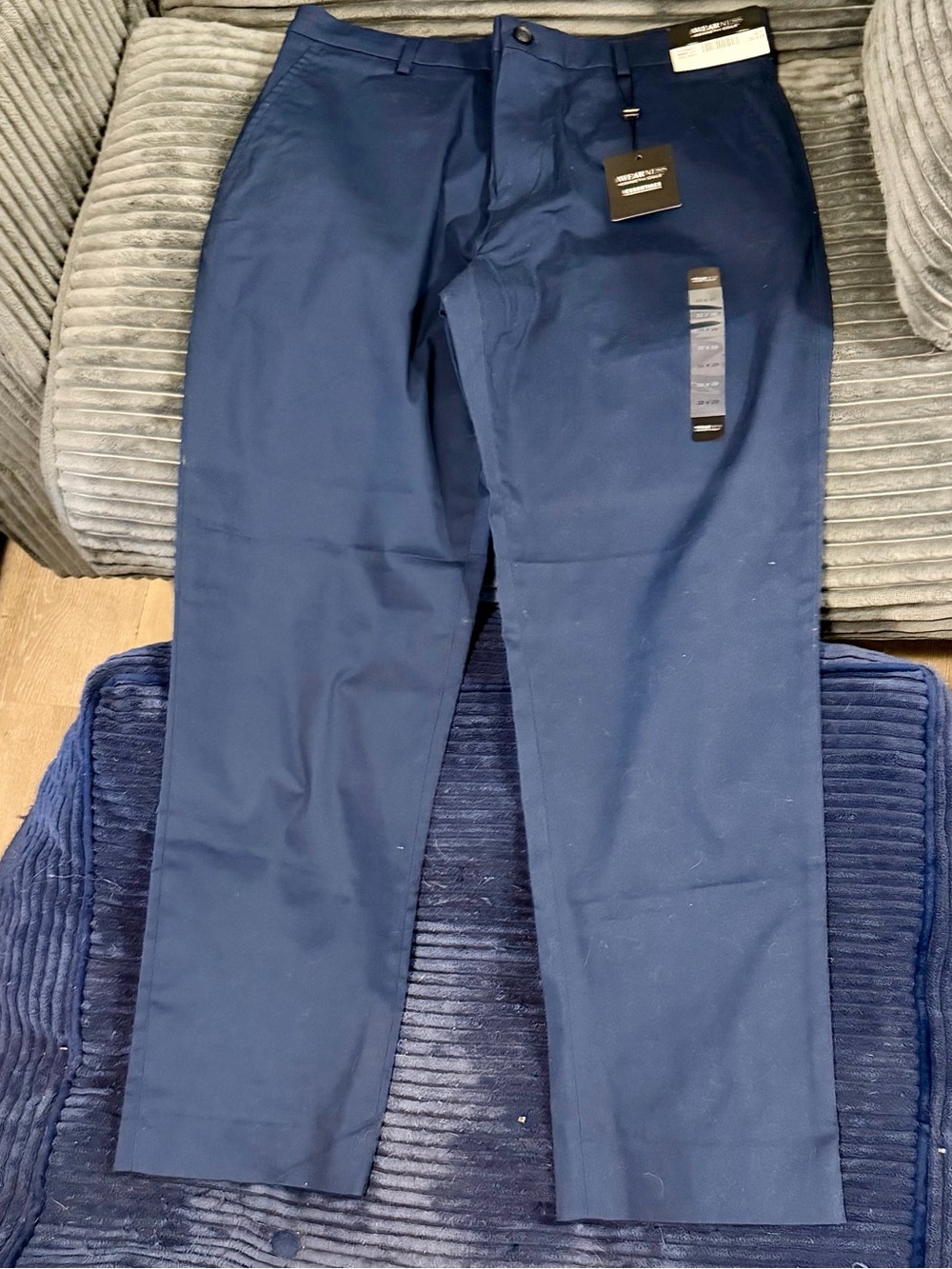 AWEARNESS Kenneth Cole Men's Navy Dress Pants 32x29 NWT